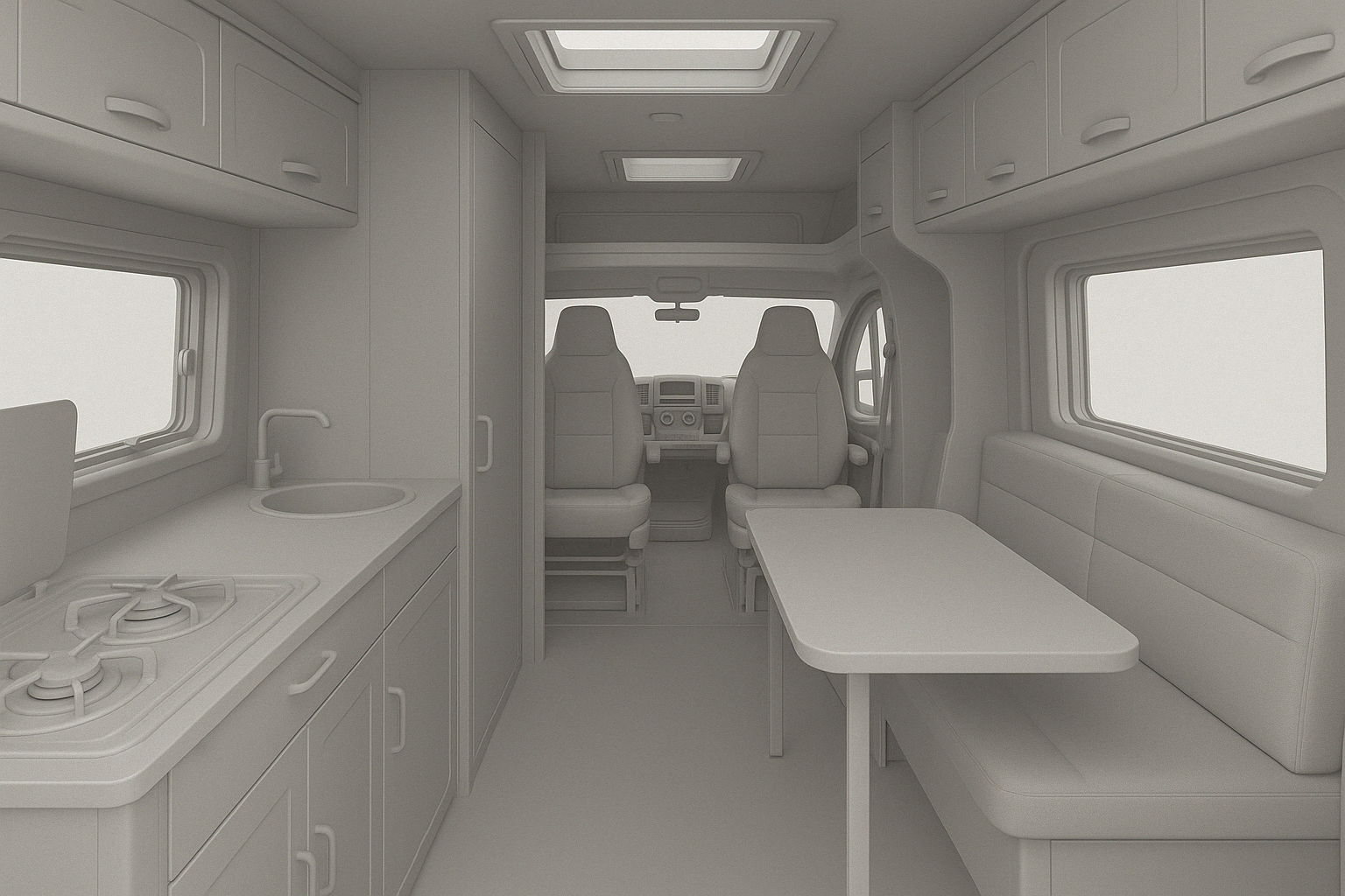 Karavan 3D Modelleme Örneği 2