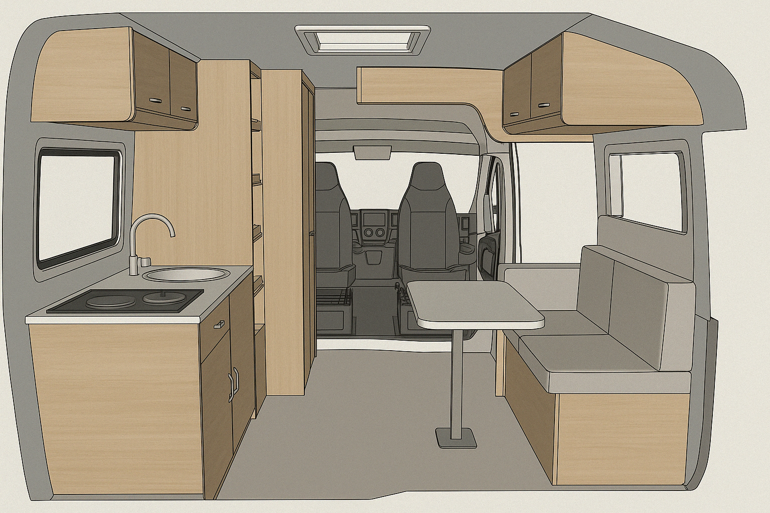 Karavan 3D Modelleme Örneği 4